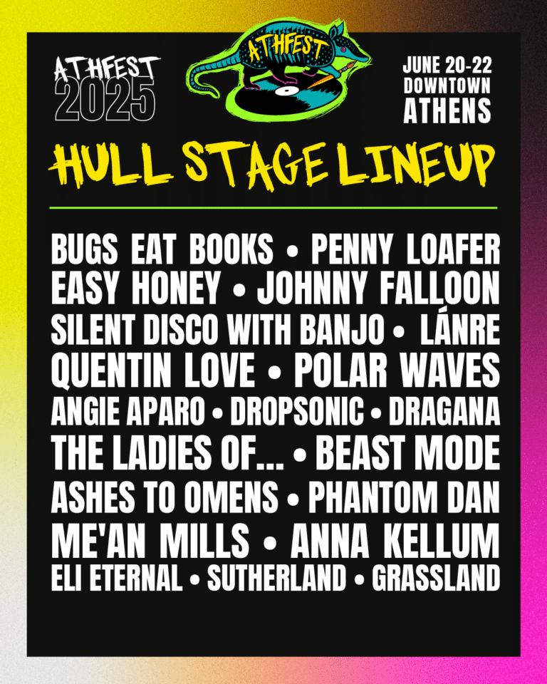 AthFest Hull Stage Lineup