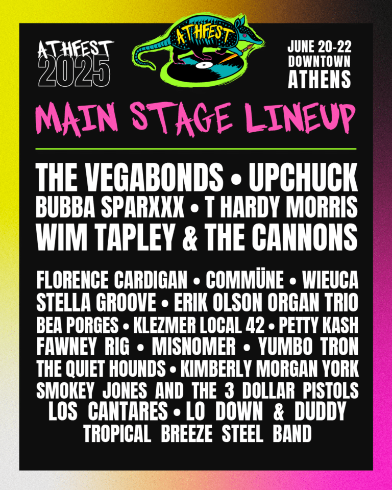 AthFest Main Stage Lineup