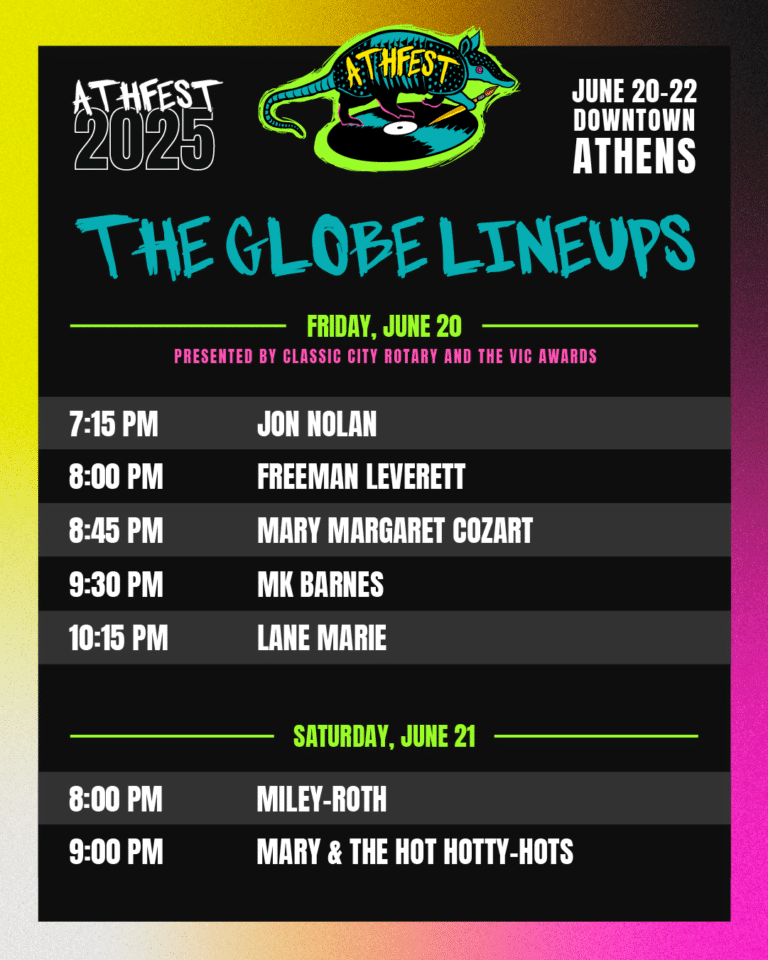 The Globe AthFest 2025 Lineups