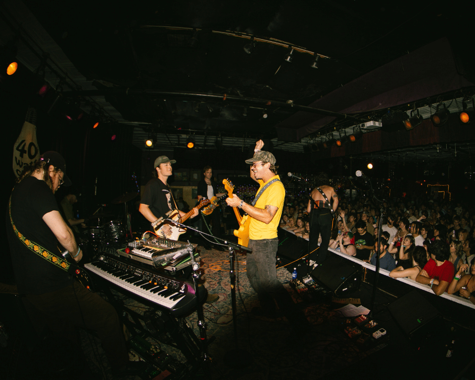 Heffer performs at AthFest 2025