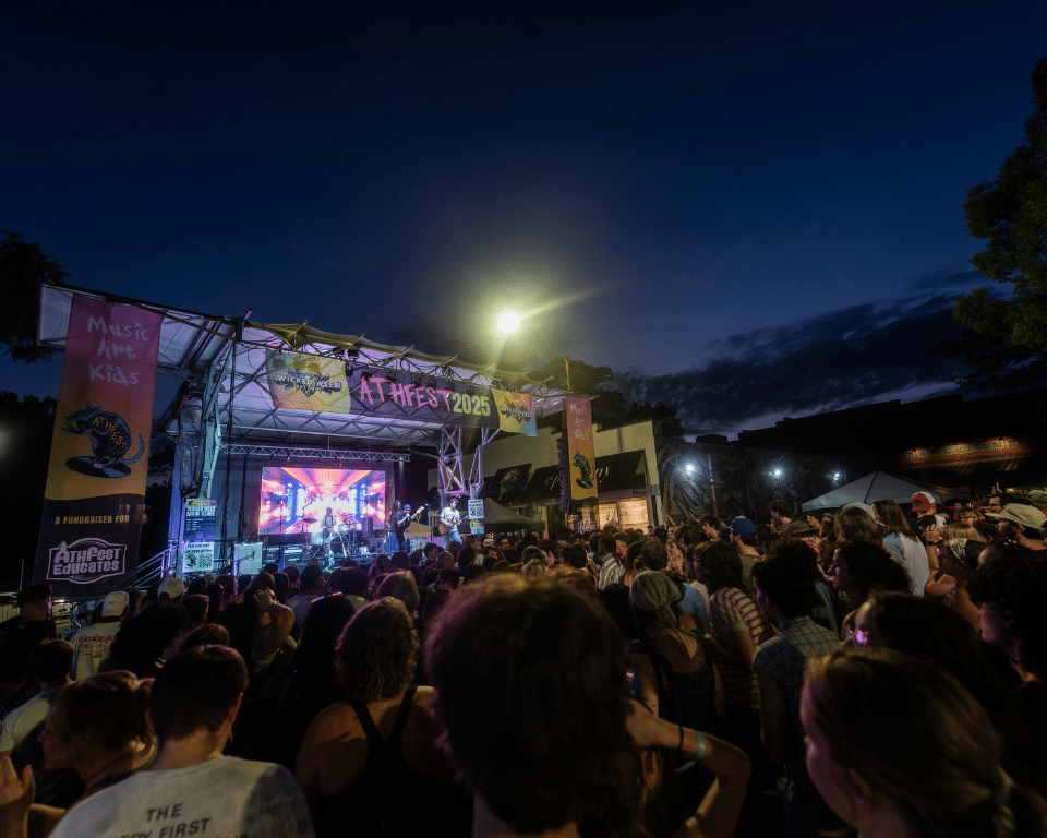 Stage at AthFest 2025