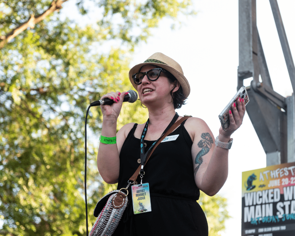 Tatiana at AthFest 2025