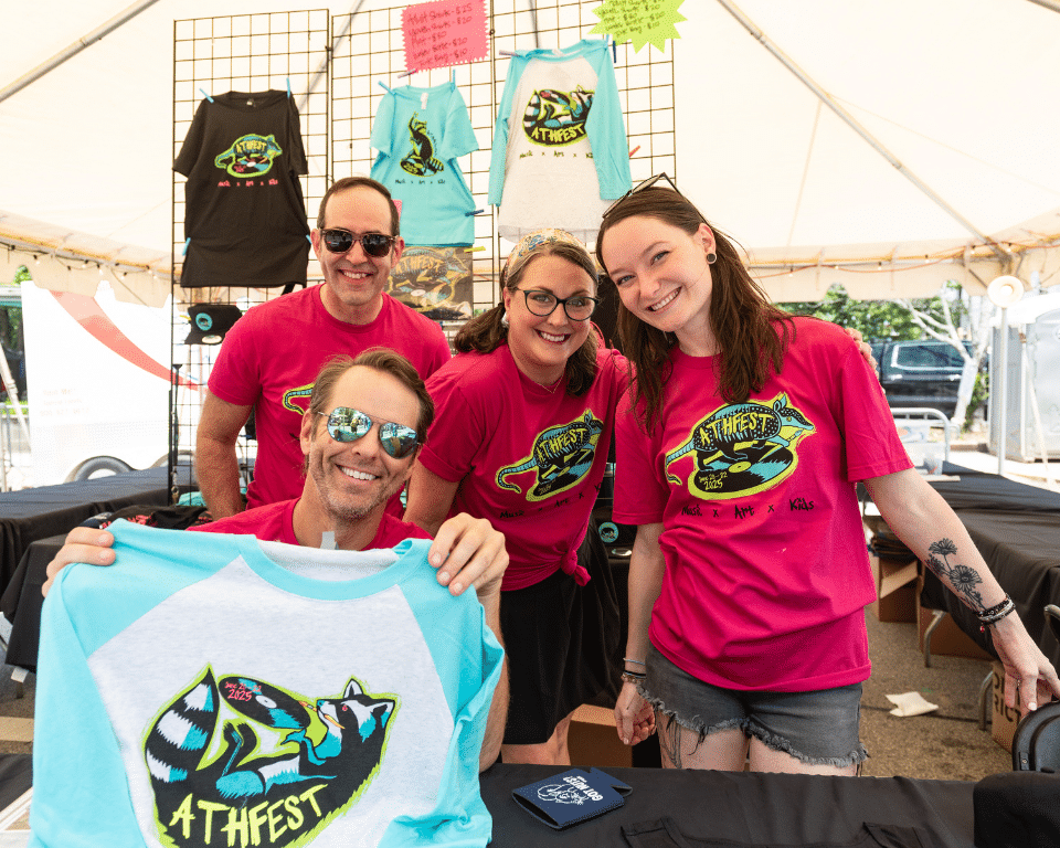 AthFest 2025 Merch Tent Volunteers