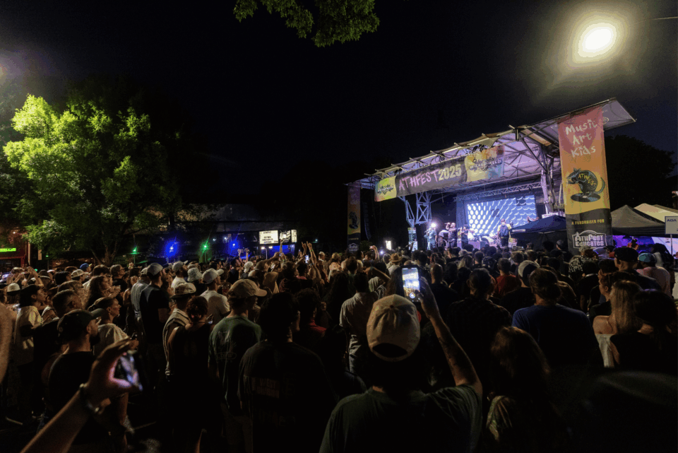 Bubba Sparxxx performs at AthFest 2025